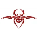 Preview of Spider 5 embroidery design, featuring intricate stitched motifs of a spider, ideal for various projects.