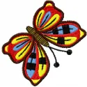 Preview of Simple Butterfly embroidery design, showcasing intricate stitching patterns for creative projects.