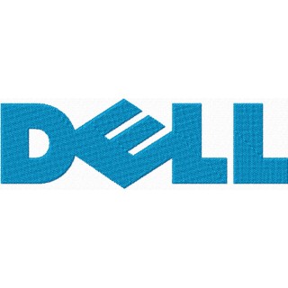 Dell logo embroidery design - Embroidery Design