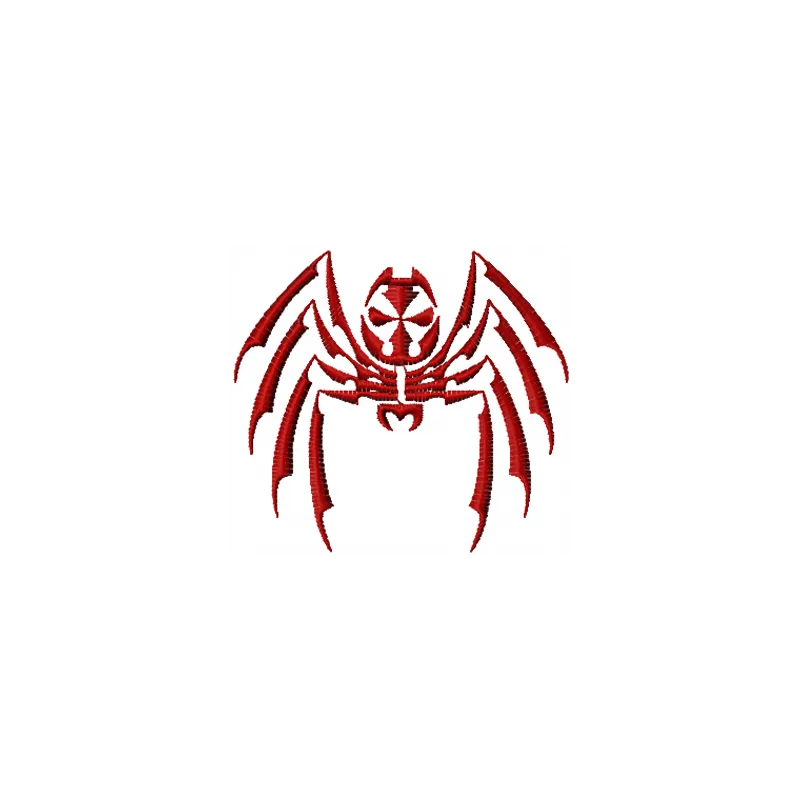 Preview of Spider 4 embroidery design featuring intricate details, ideal for stitching on apparel or home decor.
