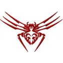 Spider 3 embroidery design showcasing intricate stitching patterns of a spider, ideal for creative projects.