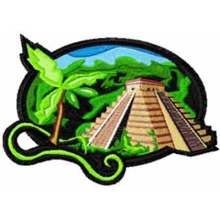 Machu Picchu embroidery design - Embroidery Design