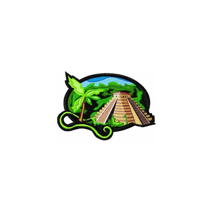 Machu Picchu embroidery design - Embroidery Design