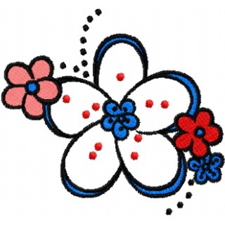 Flower it embroidery design - Embroidery Design