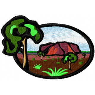 Savanna embroidery design - Embroidery Design