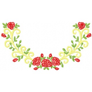 Roses embroidery design - Embroidery Design