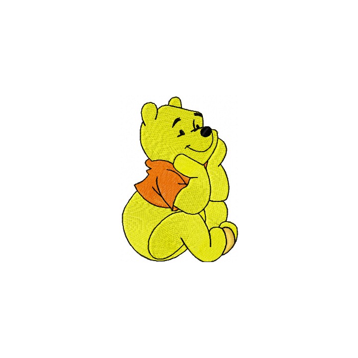 Winnie Pooh embroidery design - Embroidery Design