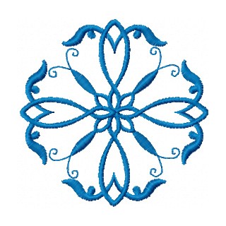 Small vignette 3 embroidery design - Embroidery Design