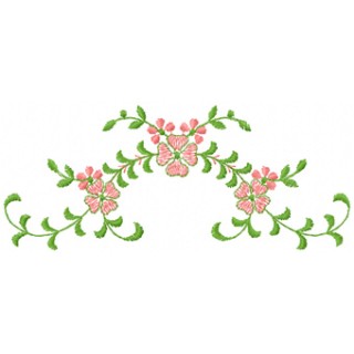 Just flowers embroidery design - Embroidery Design