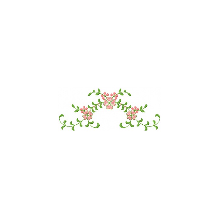 Just flowers embroidery design - Embroidery Design