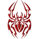 Preview of the Spider 1 embroidery design featuring intricate details, perfect for stitching on various fabric items.