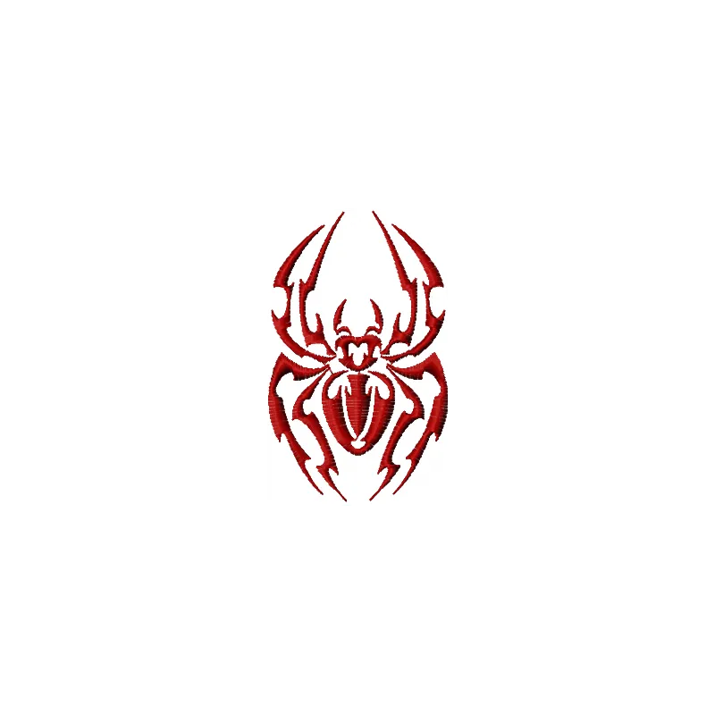 Preview of the Spider 1 embroidery design featuring intricate details, perfect for stitching on various fabric items.