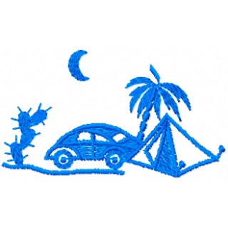 Egyptian travel embroidery design - Embroidery Design