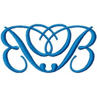 Small vignette embroidery design - Embroidery Design