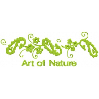 Art of nature embroidery design - Embroidery Design