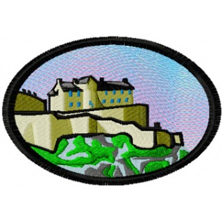 Mountain landscape embroidery design - Embroidery Design