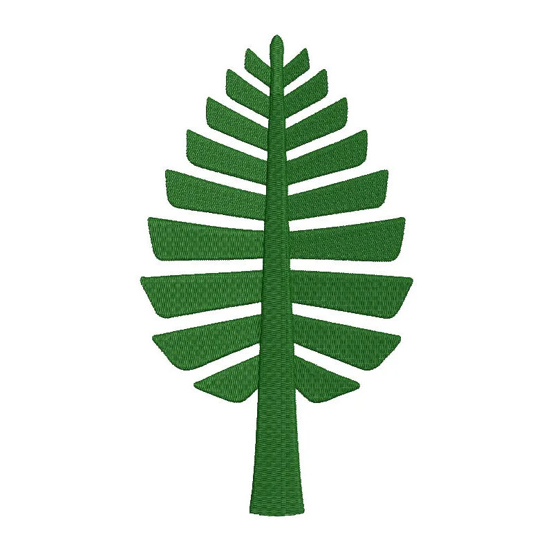 Dartmouth Big Green Secondary Logo 2019 embroidery design featuring the iconic green and white logo on fabric.