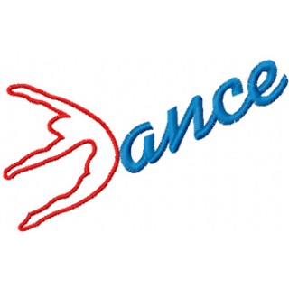 Dance embroidery design - Embroidery Design