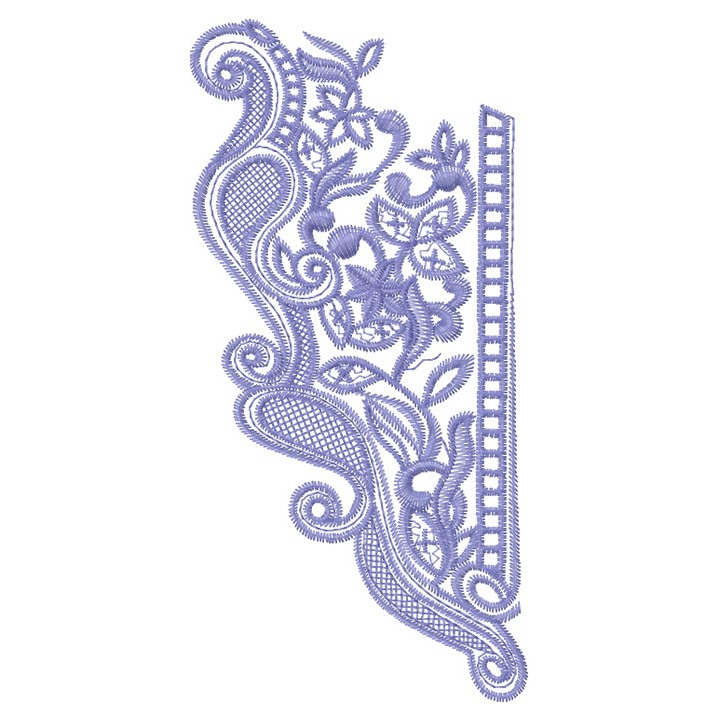 Lace Collar embroidery design - Embroidery Design