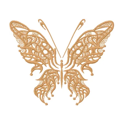 Preview of the Fantastic Butterfly Old Clown embroidery design featuring a whimsical insect motif.