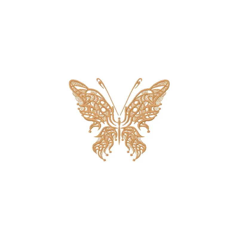 Preview of the Fantastic Butterfly Old Clown embroidery design featuring a whimsical insect motif.