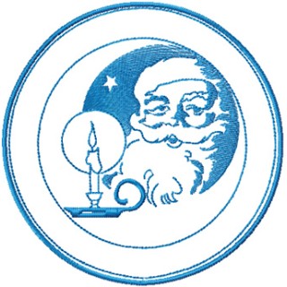 Santa Claus embroidery design - Embroidery Design