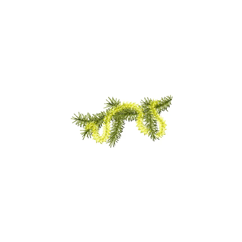 Fir branch embroidery design showcasing intricate stitching patterns for holiday projects and decorations.