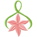 Small Flower embroidery design showcasing delicate floral motifs for various stitching projects.