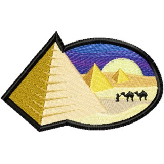 Egypt embroidery design - Embroidery Design