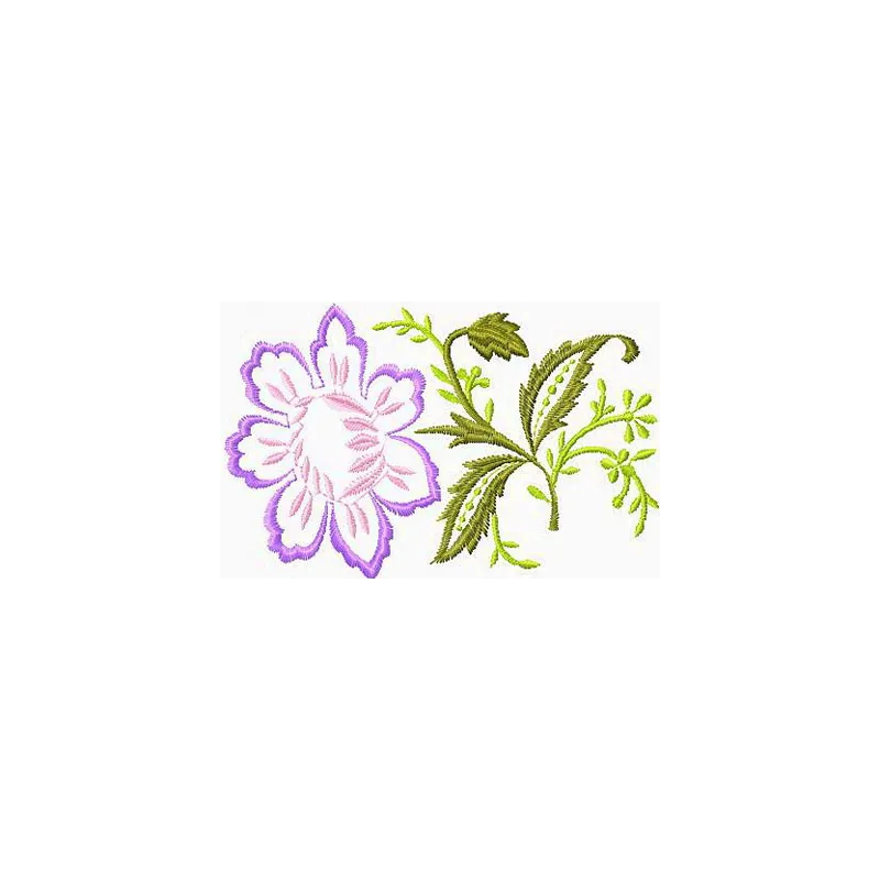 Preview of a flower embroidery design featuring vibrant floral motifs for creative stitching projects.