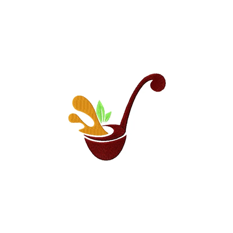 Cookware embroidery design featuring various kitchen utensils, ideal for kitchen decor and gifts.