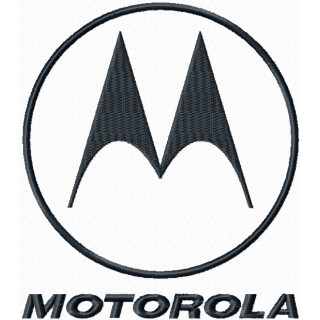 Motorola logo embroidery design - Embroidery Design