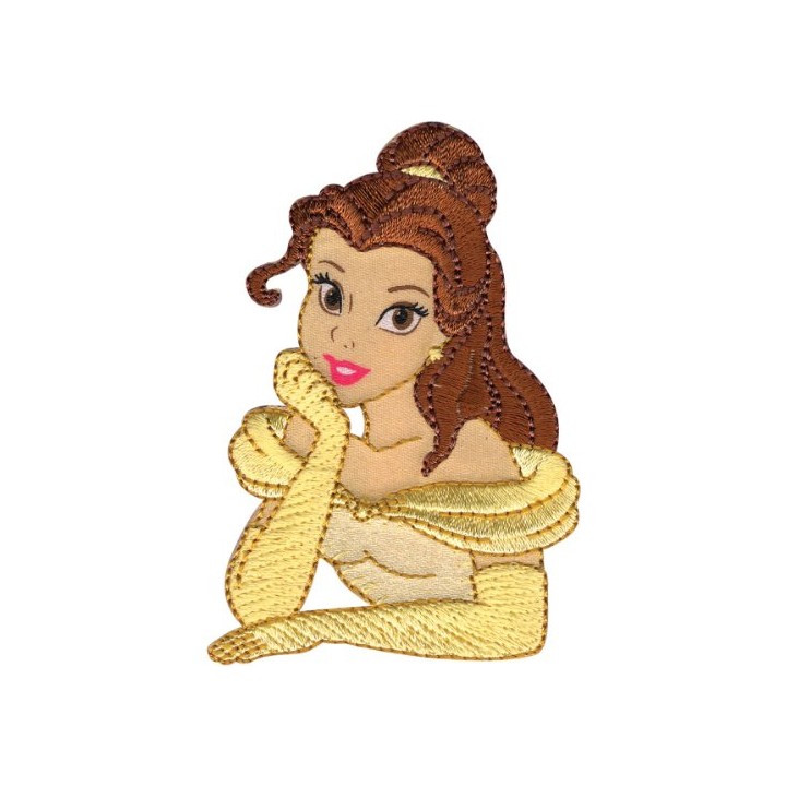 Belle applique embroidery design - Embroidery Design