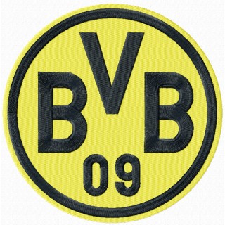 Ballspielverein Borussia 09 e.V. Dortmund FC embroidery design - Embroidery Design