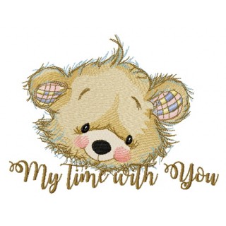 My time with you embroidery design - Embroidery Design