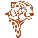 Tribal Leo embroidery design showcasing a majestic lion motif, perfect for embellishing apparel or home decor.