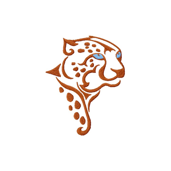 Tribal Leo  embroidery design - Embroidery Design