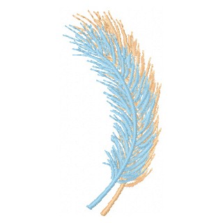 Feathers embroidery design - Embroidery Design