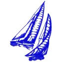 Yachts embroidery design showcasing intricate stitching patterns inspired by the sea and ocean.