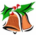 Preview of Christmas Bell embroidery design showcasing intricate details for holiday stitching projects.