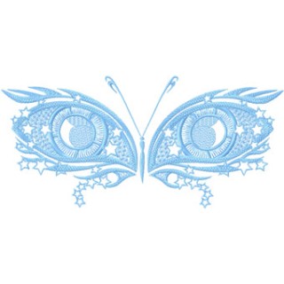 Owl Eyes embroidery design - Embroidery Design