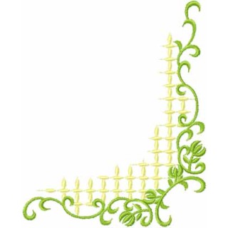 Romantic Corner embroidery design - Embroidery Design