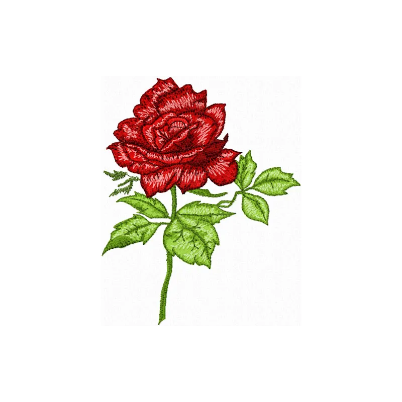 Rose 1 embroidery design preview showcasing a beautiful floral pattern for stitching on various fabrics.