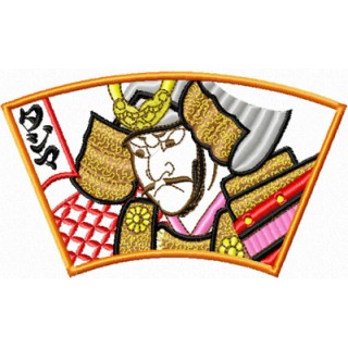 Samurai embroidery design - Embroidery Design