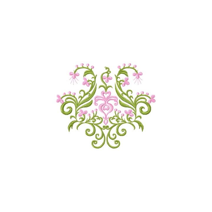 Flowers Panel  embroidery design - Embroidery Design