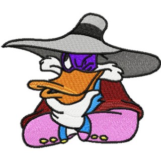 Darkwing Duck embroidery design - Embroidery Design
