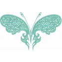 Preview of the Fantastic Butterfly Frosty embroidery design featuring a delicate insect motif for creative stitching.