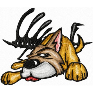 Funny Dog 2 embroidery design - Embroidery Design