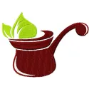 Coffeemaker embroidery design showcasing a detailed kitchen motif for creative stitching projects.
