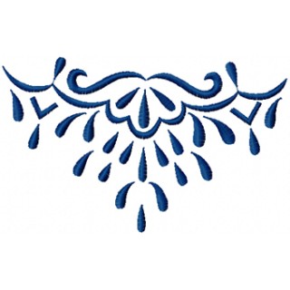 Dress Decoration embroidery design - Embroidery Design